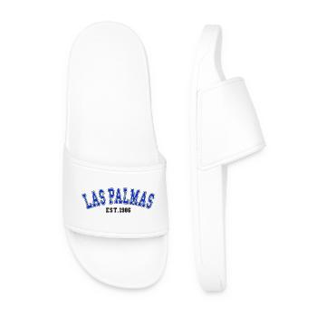Las Palmas Est. 1986 - Men’s Pool Sliders - white - Front