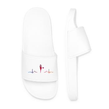 Cheerleader Cheer Mom Cheerleading - Men’s Pool Sliders - white - Front