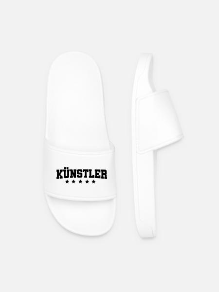 Kuenstler - Männer Badelatschen - Weiß