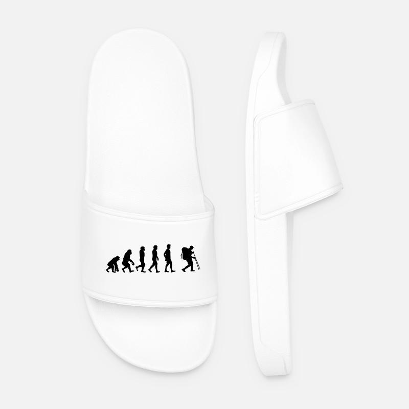 Wanderer - Männer Badelatschen - Weiß