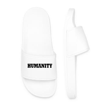 Humanity - Männer Badelatschen - Weiß - Vorne