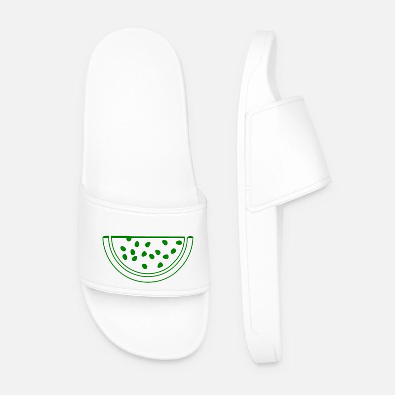 Pastèque - Claquettes Homme - blanc