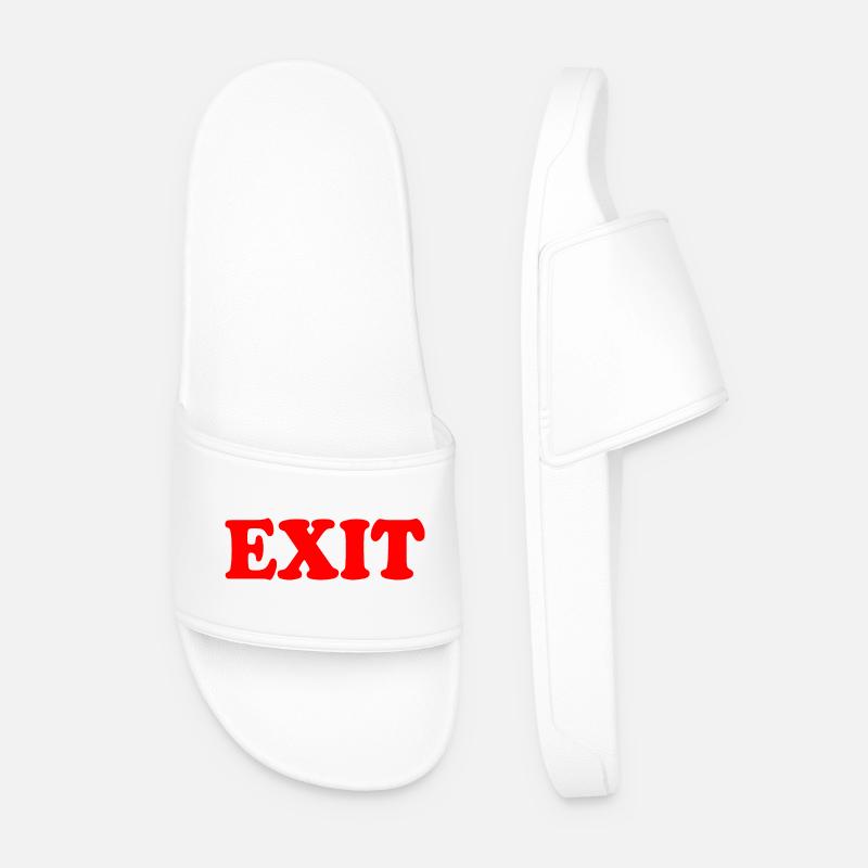 Exit - Männer Badelatschen - Weiß