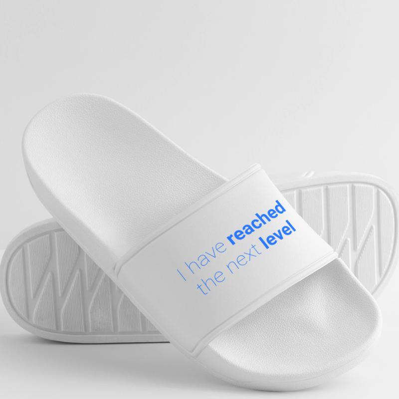 Abstract contrast pattern for self-expression Men’s Pool Sliders