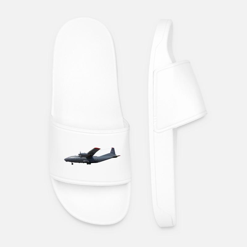 An-12 - Männer Badelatschen - Weiß