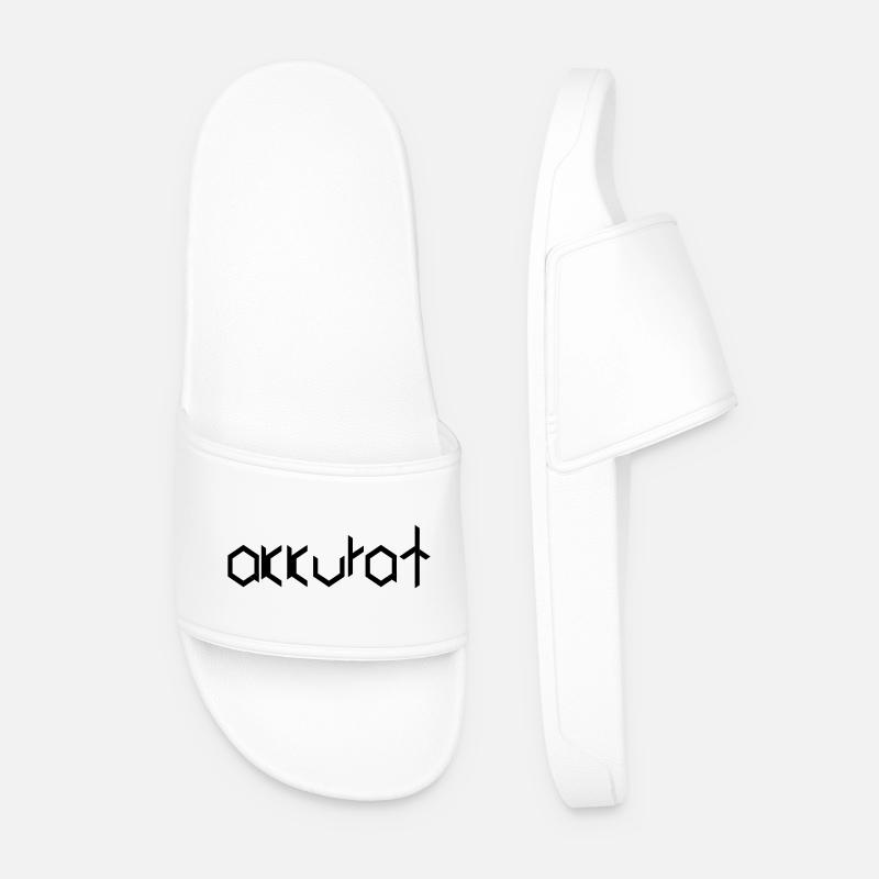 exact - Men’s Pool Sliders - white