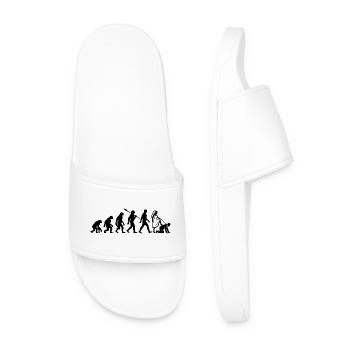 Enterrement de vie de garçon Evolution - Claquettes Homme - blanc - Devant