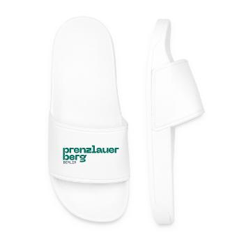 Prenzlauer Berg Berlin - Beautiful, simple design - Men’s Pool Sliders - white - Front