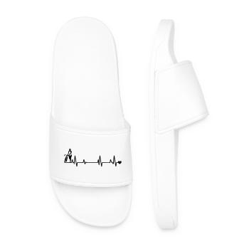 Bicycle - Men’s Pool Sliders - white - Front