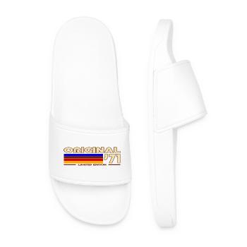 Original 71 Rainbow Retro Badge - Claquettes Homme - blanc - Devant