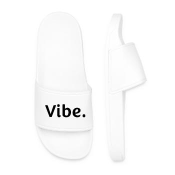 Vibe. - Men’s Pool Sliders - white - Front