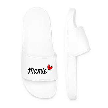 BONNE FÊTE. FÊTE DES MÈRES. FÊTE DES PÈRES. FÊTE - Claquettes Homme - blanc - Devant