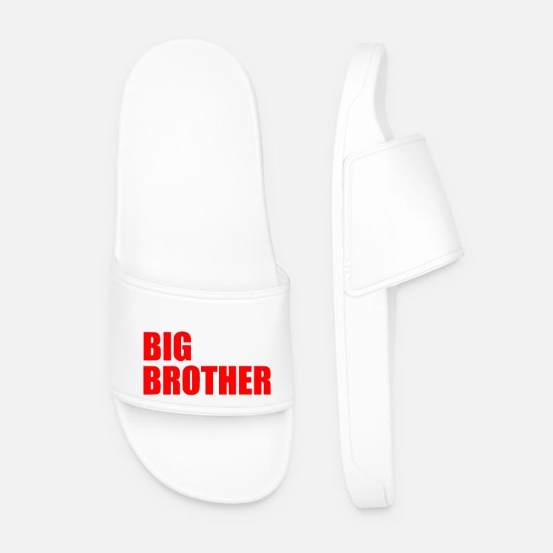 Big brother - Männer Badelatschen - Weiß