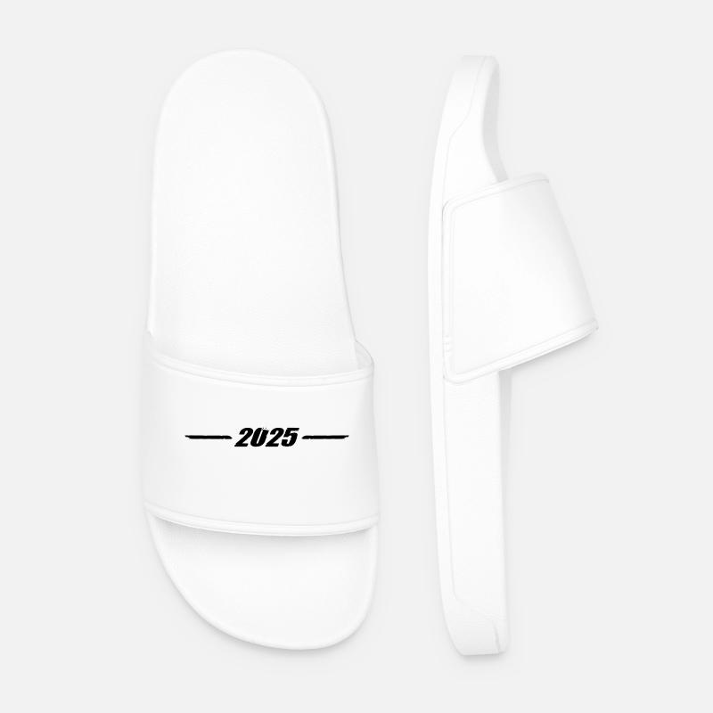 2025 - Men’s Pool Sliders - white