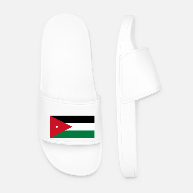 Jordanien - Männer Badelatschen - Weiß