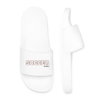 Soccer Mom - Männer Badelatschen - Weiß - Vorne