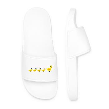Fire Brigade Ducks - Family - Men’s Pool Sliders - white - Front