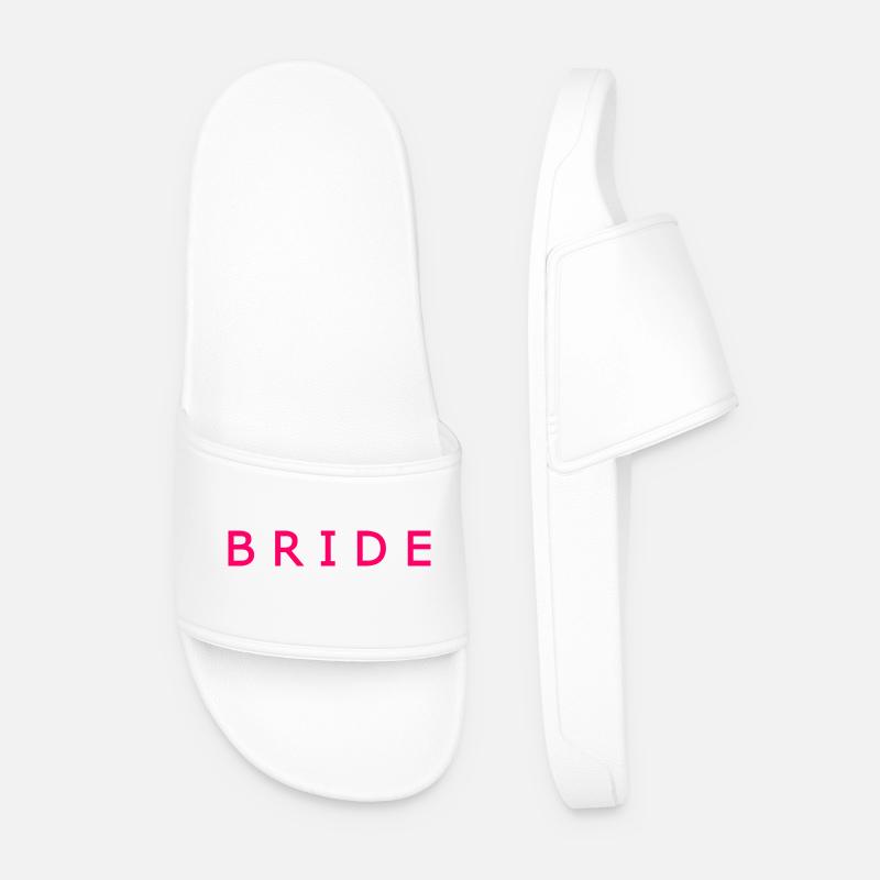 Bride - Männer Badelatschen - Weiß