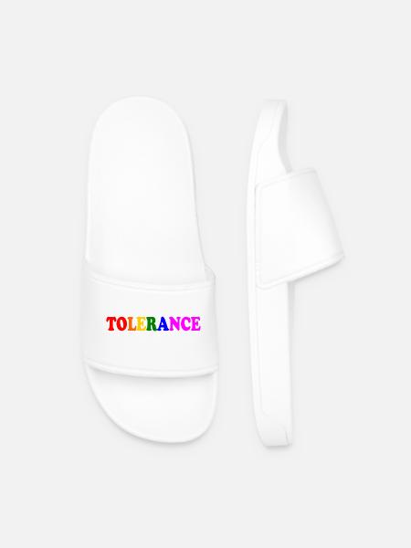 Tolerance - Men’s Pool Sliders - white