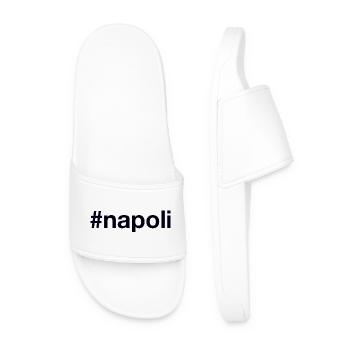 NAPOLI Hashtag - Männer Badelatschen - Weiß - Vorne