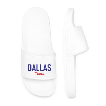 Dallas - Texas - États-Unis - États-Unis d’Amérique - Claquettes Homme - blanc - Devant