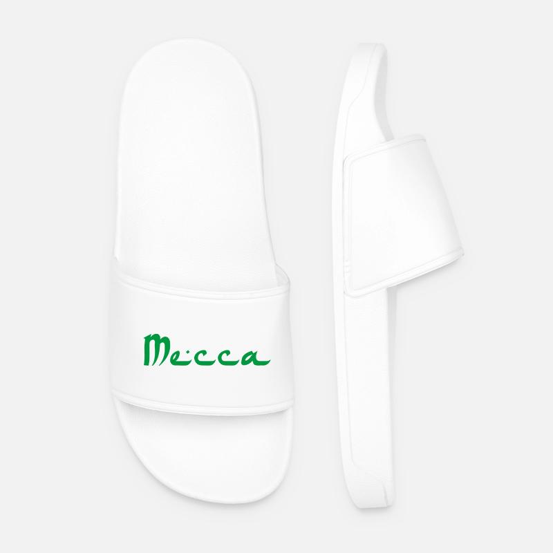 Mecca - Männer Badelatschen - Weiß