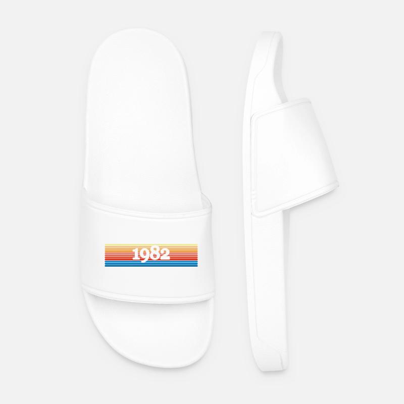 1982 - Men’s Pool Sliders - white