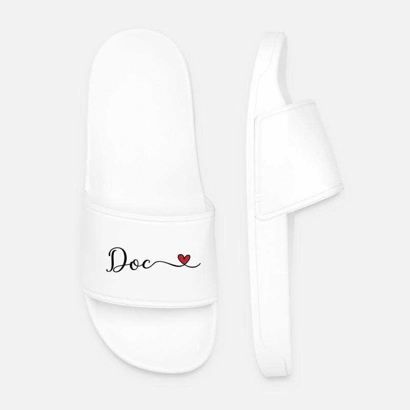 Doc - Men’s Pool Sliders - white