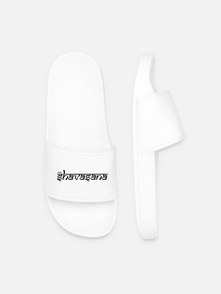 OM SHAVASANA - Claquettes Homme - blanc
