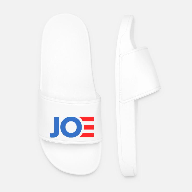 Joe biden - Männer Badelatschen - Weiß