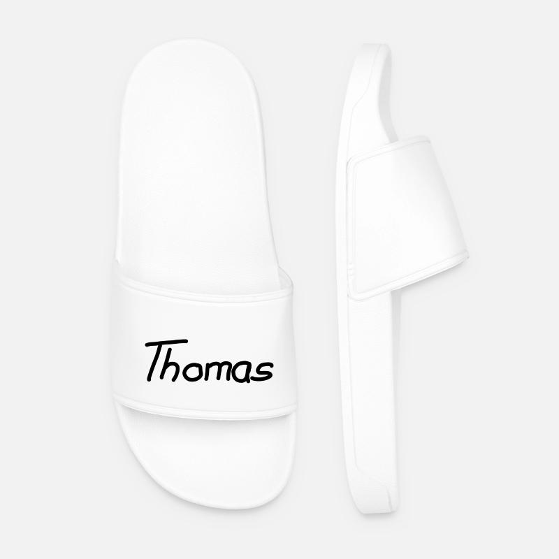 Thomas - Männer Badelatschen - Weiß
