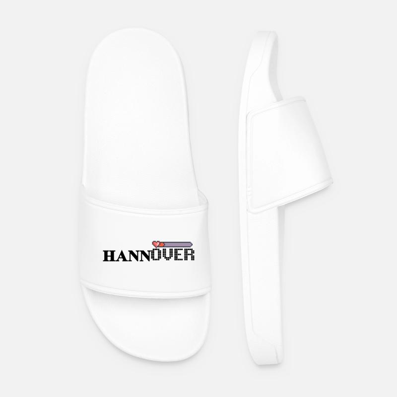Hannover Gaming - Männer Badelatschen - Weiß