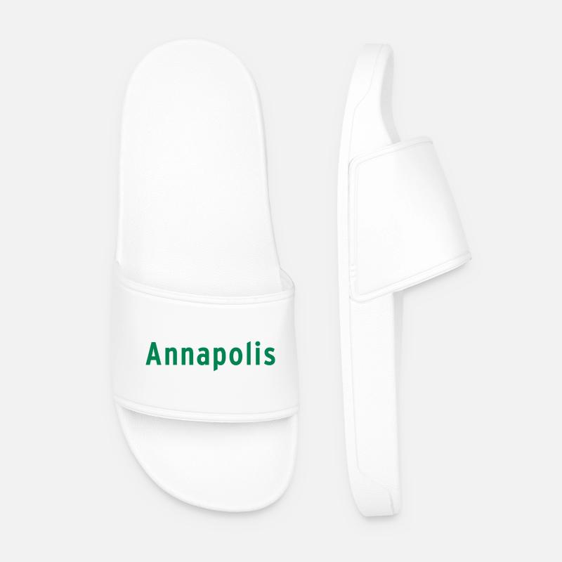 Annapolis - Männer Badelatschen - Weiß