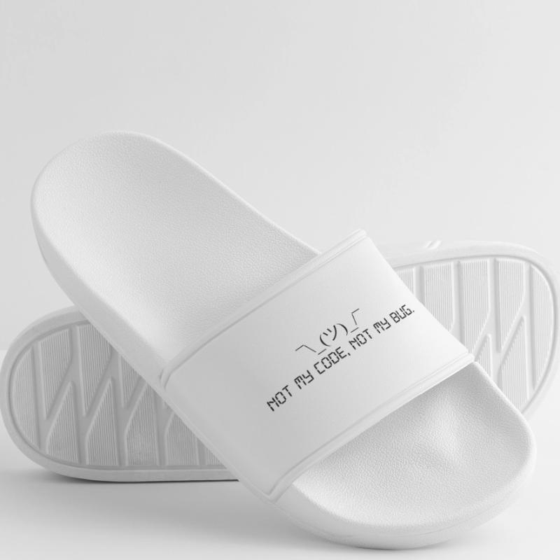 Pas mon code, pas mon bug. Claquettes Homme