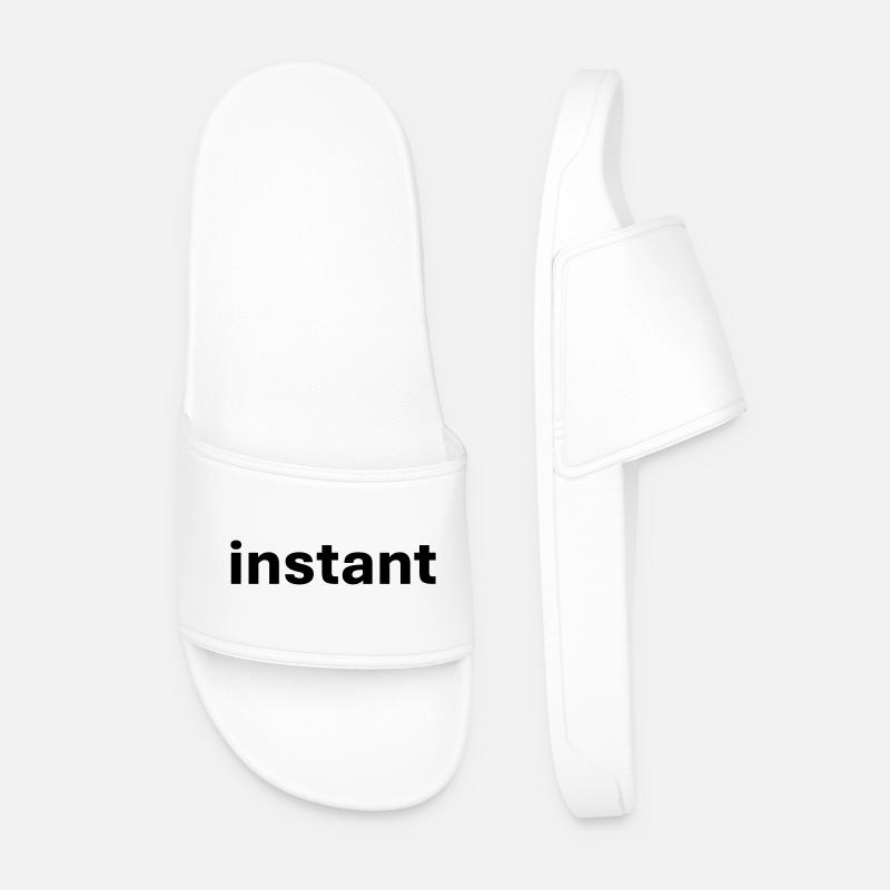 Instant - Claquettes Homme - blanc
