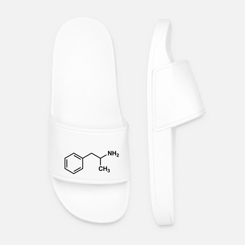 Amphetamine - black - Men’s Pool Sliders - white