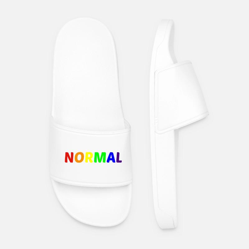 NORMAL - Männer Badelatschen - Weiß