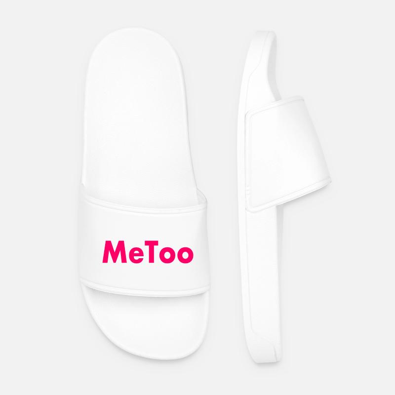 Me too - Männer Badelatschen - Weiß