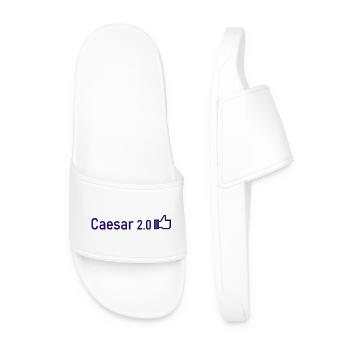 Caesar 2 0 - Männer Badelatschen - Weiß - Vorne