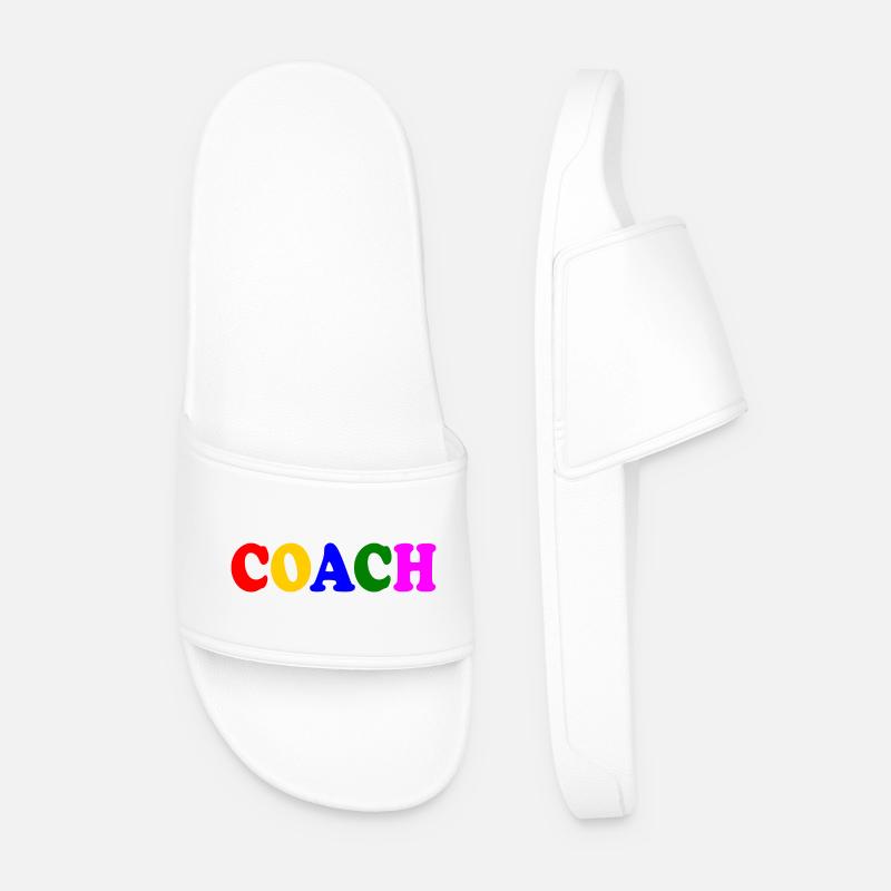 Coach - Männer Badelatschen - Weiß