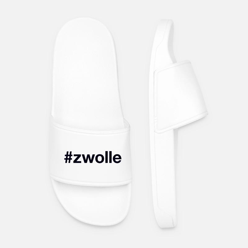 ZWOLLE Netherlands Niederlande - Männer Badelatschen - Weiß