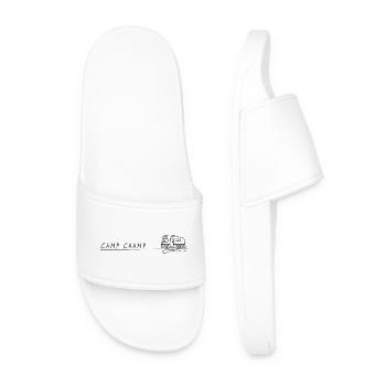 Motorhome Camp Champ Spruch Camping - Men’s Pool Sliders - white - Front
