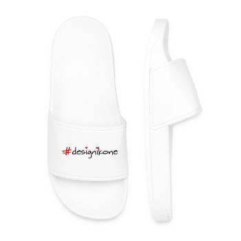 Design icon - Men’s Pool Sliders - white - Front