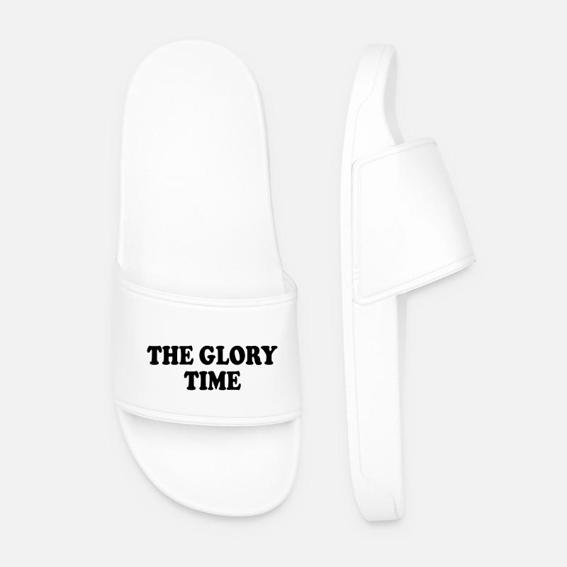 The glory time - Men’s Pool Sliders - white