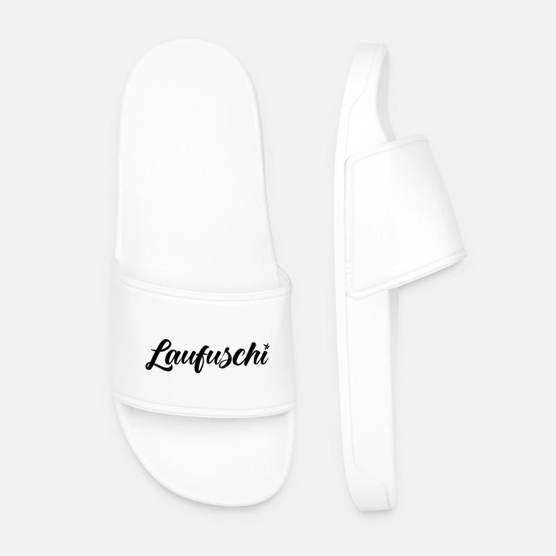Laufuschi - Männer Badelatschen - Weiß