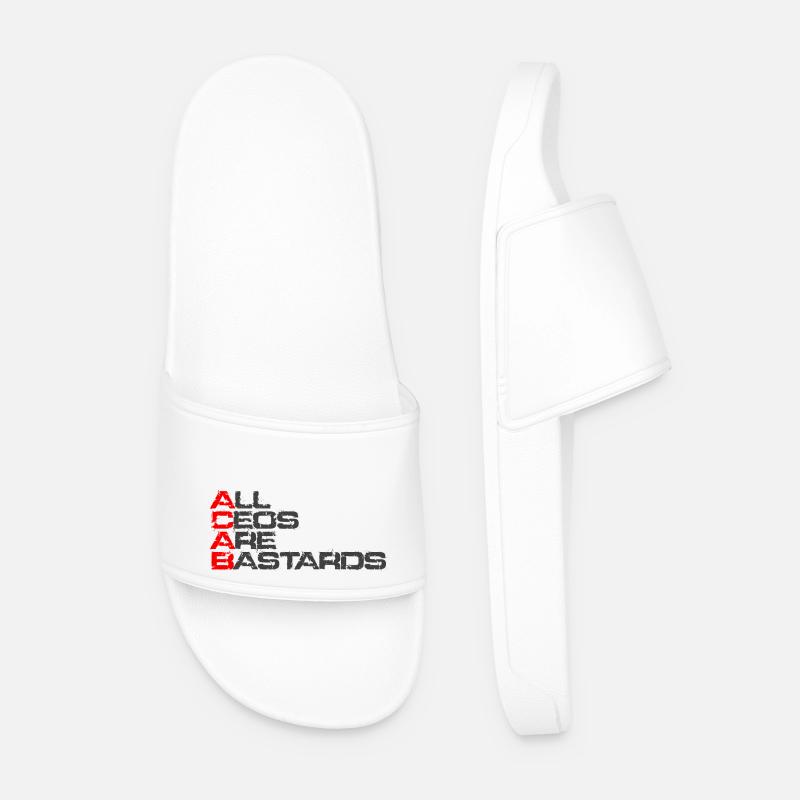 All CEOs - Männer Badelatschen - Weiß
