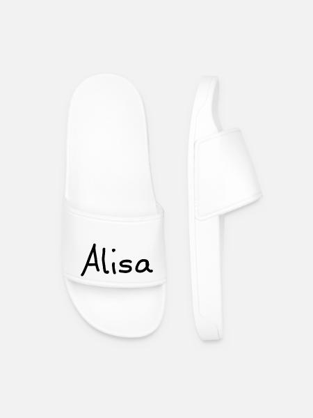 Alisa - Claquettes Homme - blanc