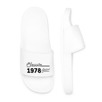 Classic 1978 Limited Edition - Men’s Pool Sliders - white - Front