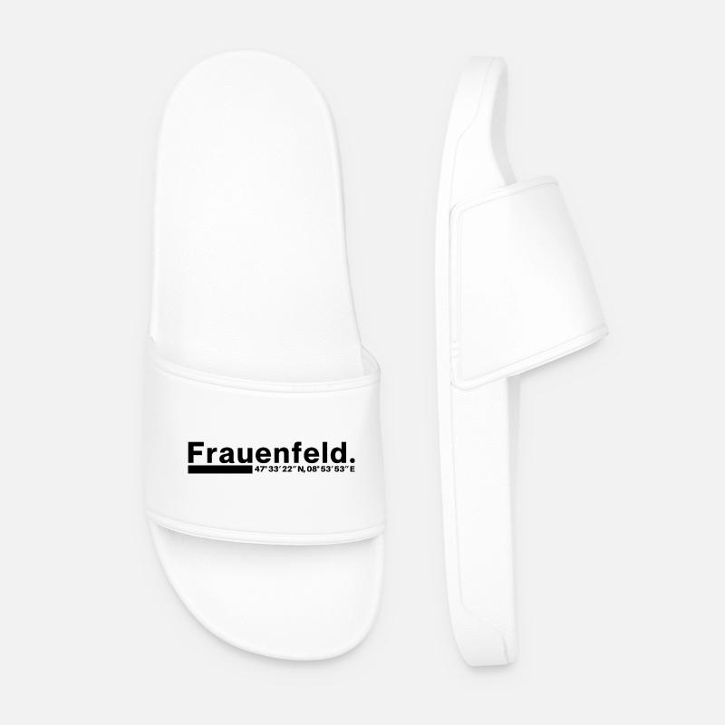 Coordonnées Frauenfeld Thurgovie - Claquettes Homme - blanc