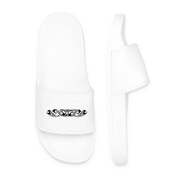 Tribal 7 par Helfspawn - Claquettes Homme - blanc - Devant